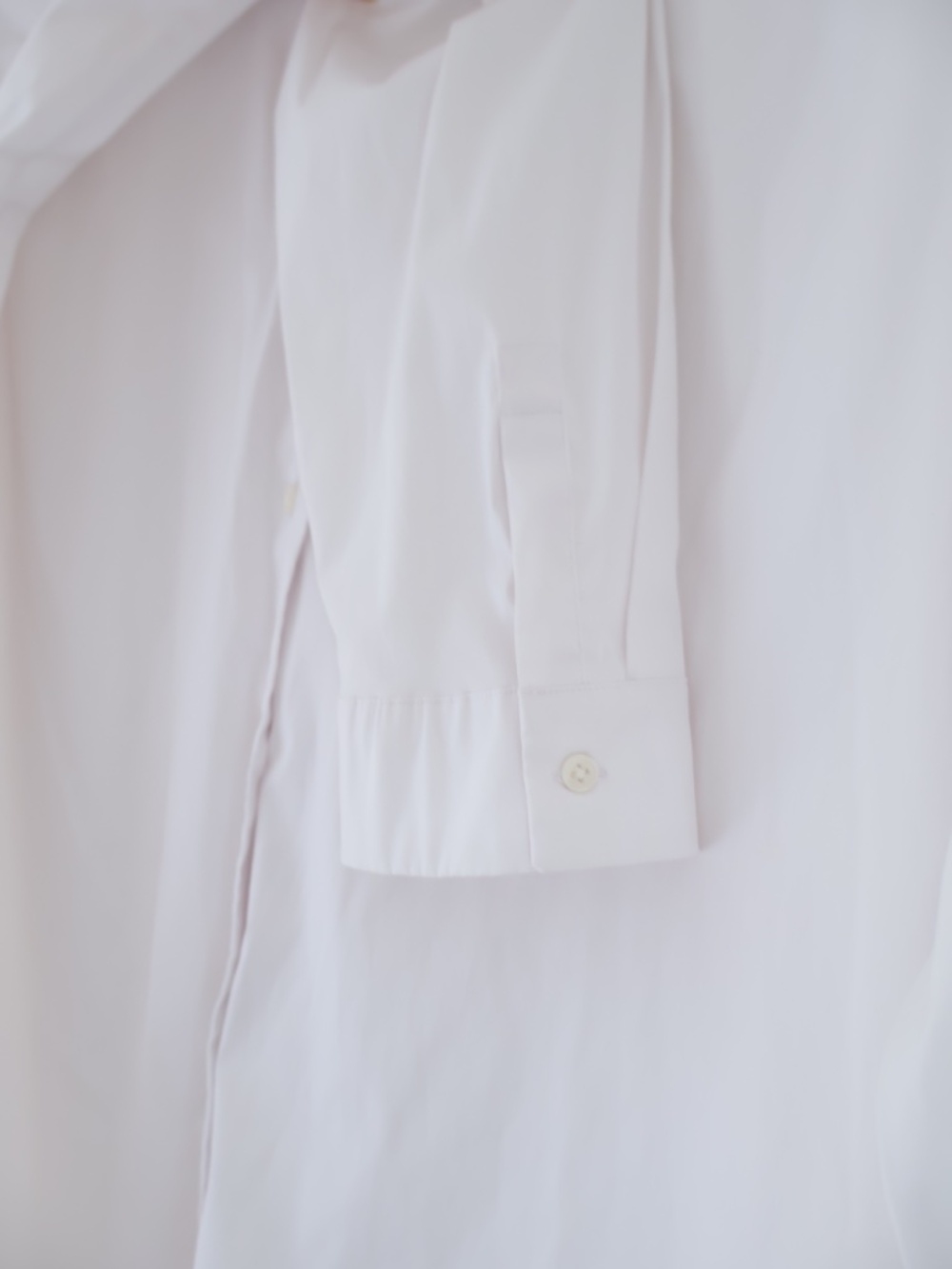 Uniqlo White Button Up Long Sleeve Shirt Workwear Office Classic Preppy XXL - Picture 5 of 7